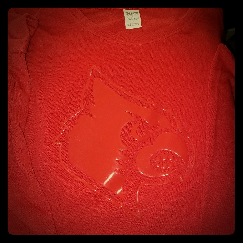 PINK Louisville Cardinals Sweatshirt